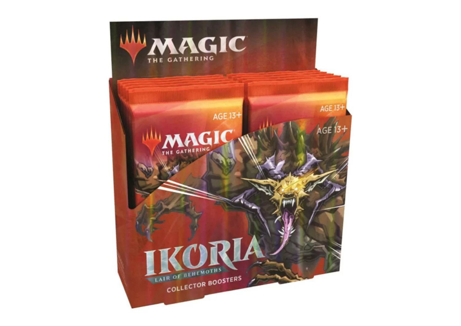 Ikoria Lair of Behemoths - Collector booster display