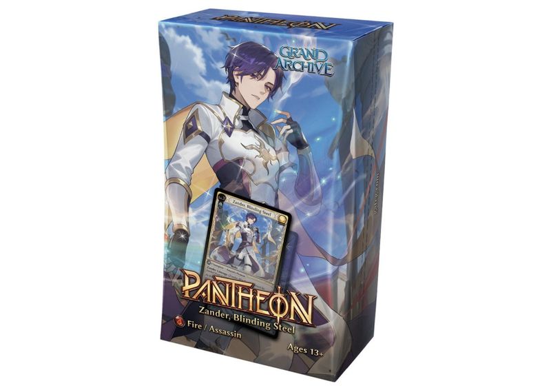 Grand Archive TCG - Radiant Origins - Zander, Blinding Steel Pantheon Deck