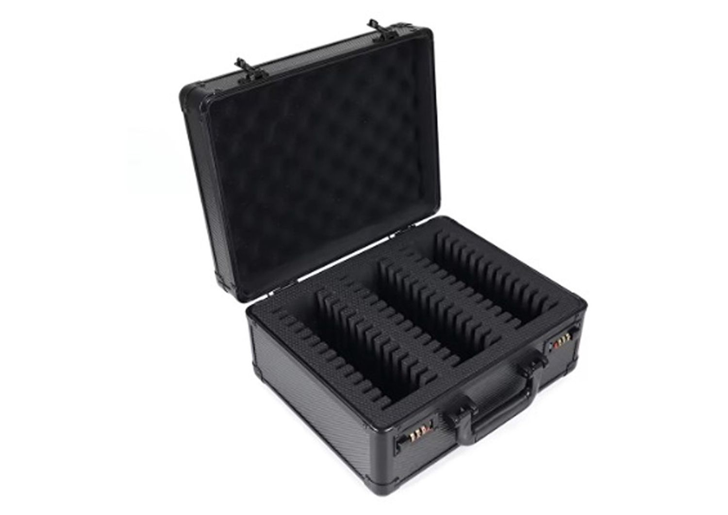 Pokémon TCG - Graded Card Case - 3-rijen voor 42 Graded Cards – Geschikt voor PSA, BGS, CGC – Met Cijferslot – TCG/Trading Cards Beschermkoffer