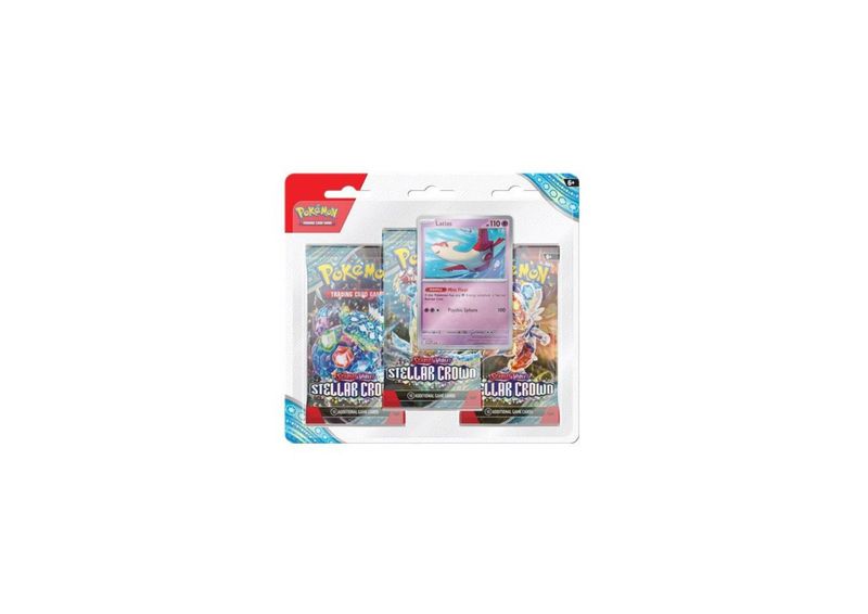 Pokemon - Stellar crown - 3 Blister pack