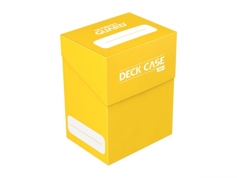 Ultimate Guard - Deck Case 80+ - Yellow
