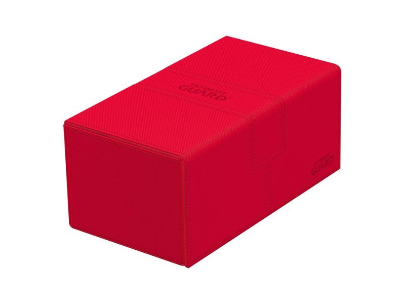 Ultimate Guard - Twin Flip'n'Tray 200+ Xenoskin - Red