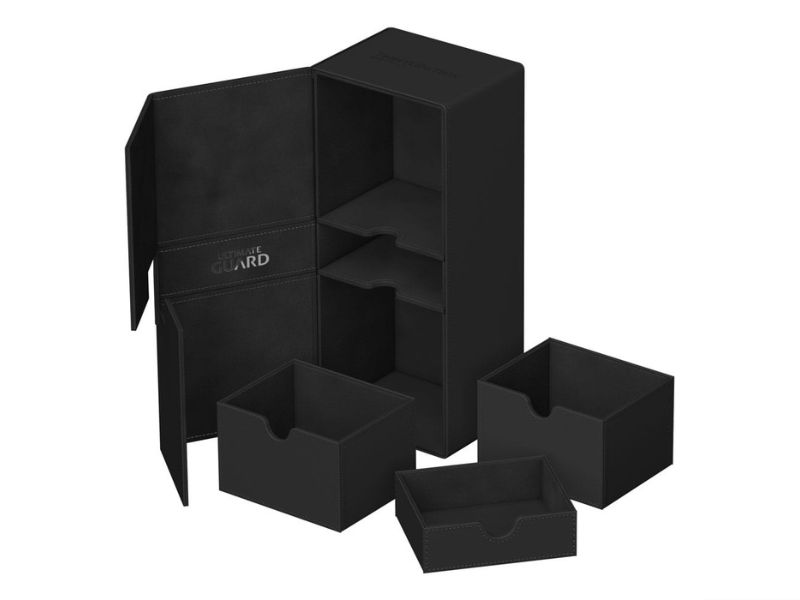 Ultimate Guard - Twin Flip'n'Tray 266+ Xenoskin - Black