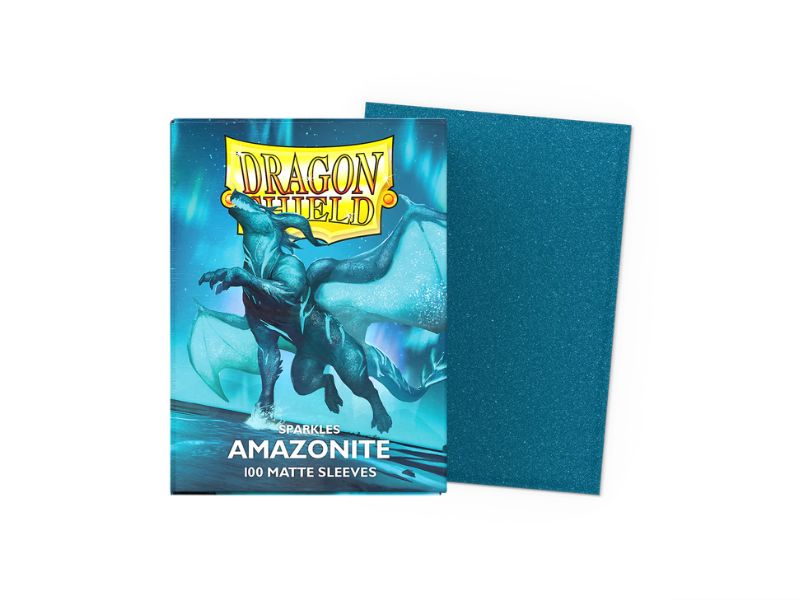 Dragon Shield - Matte Sleeves - Sparkles Amazonite