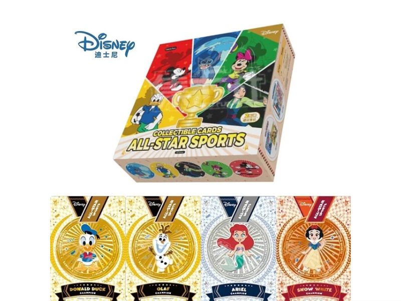 card.fun - disney collectible cards all-star sports - Booster Display