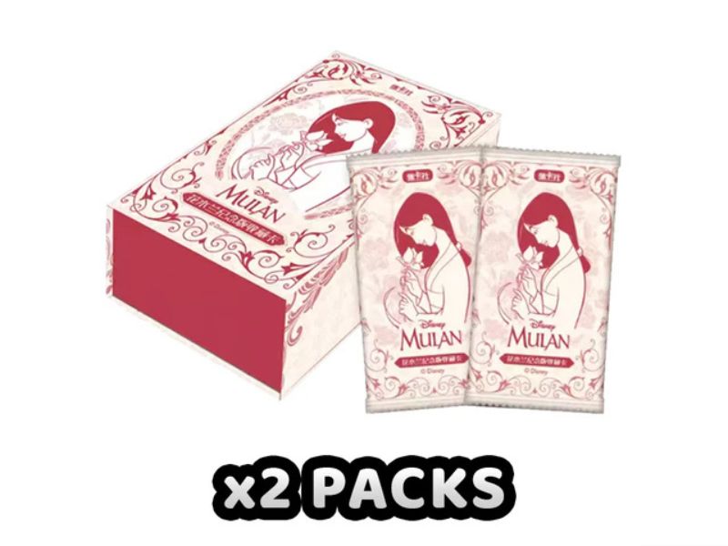 card.fun - disney Mulan- Booster Display