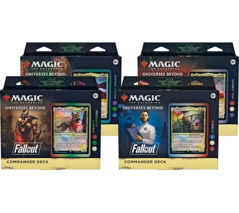 Fallout - Magic: the Gathering - Fallout Commander Deck (set van 4)