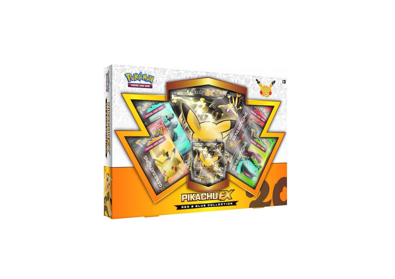 Pokémon TCG - Pokémon Red &amp; Blue Collections -  Pikachu EX