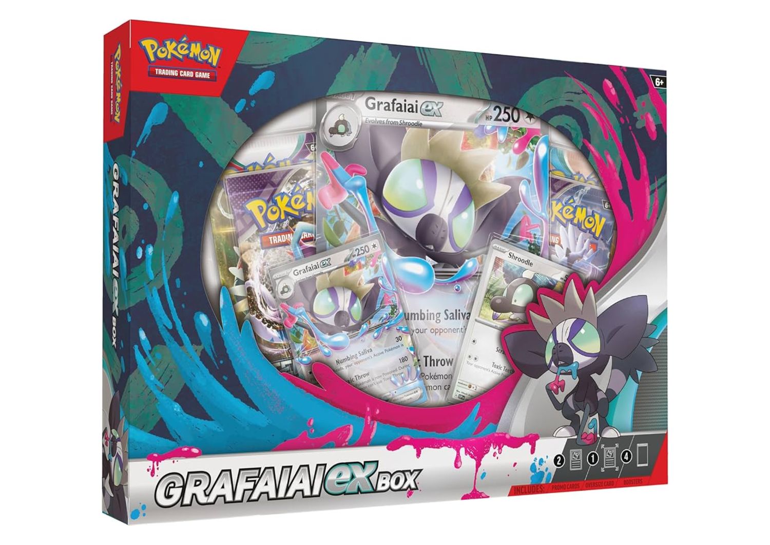 Pokémon TCG - Grafaiai EX box