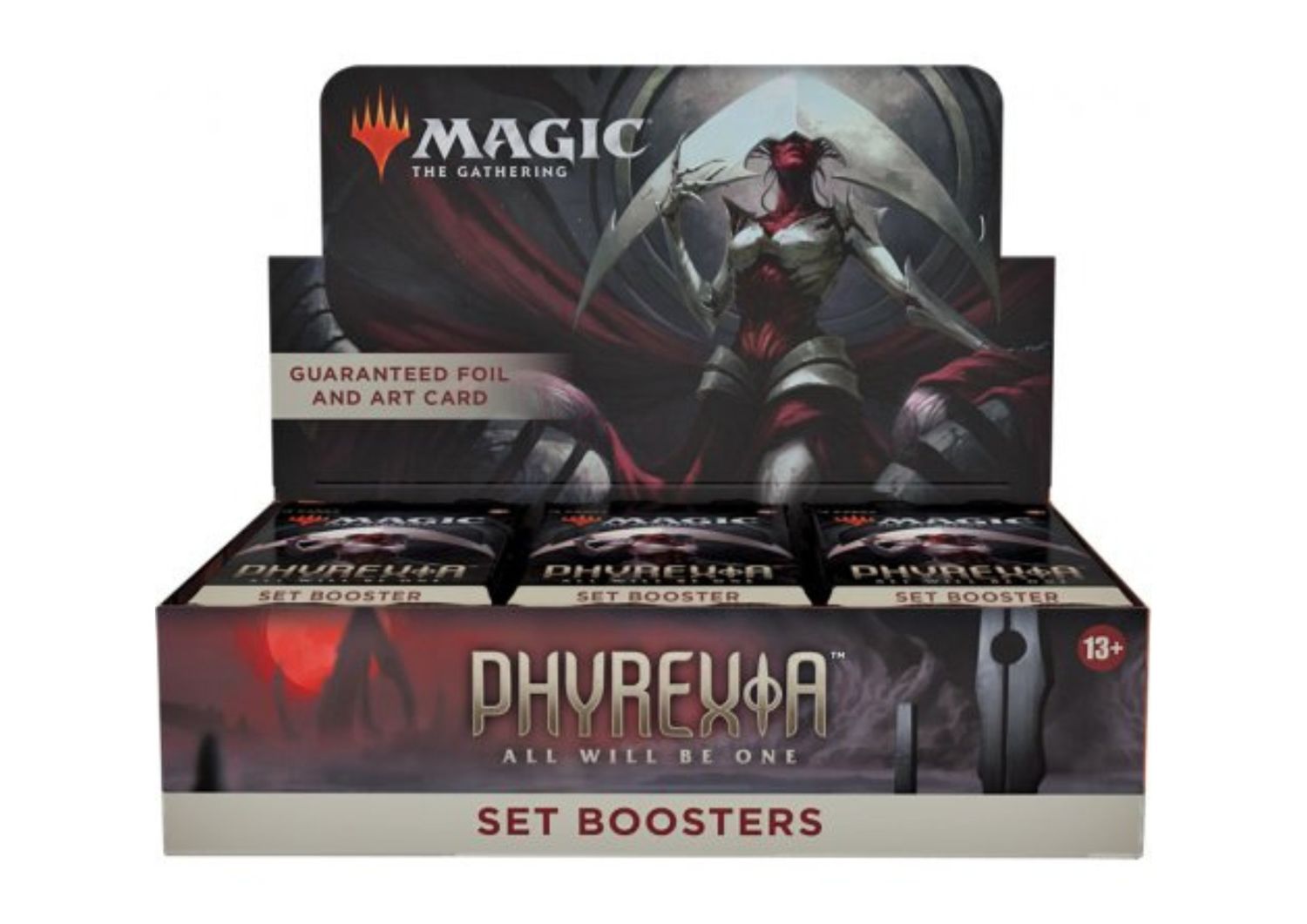 Phyrexia: All Will Be One  - Set booster display