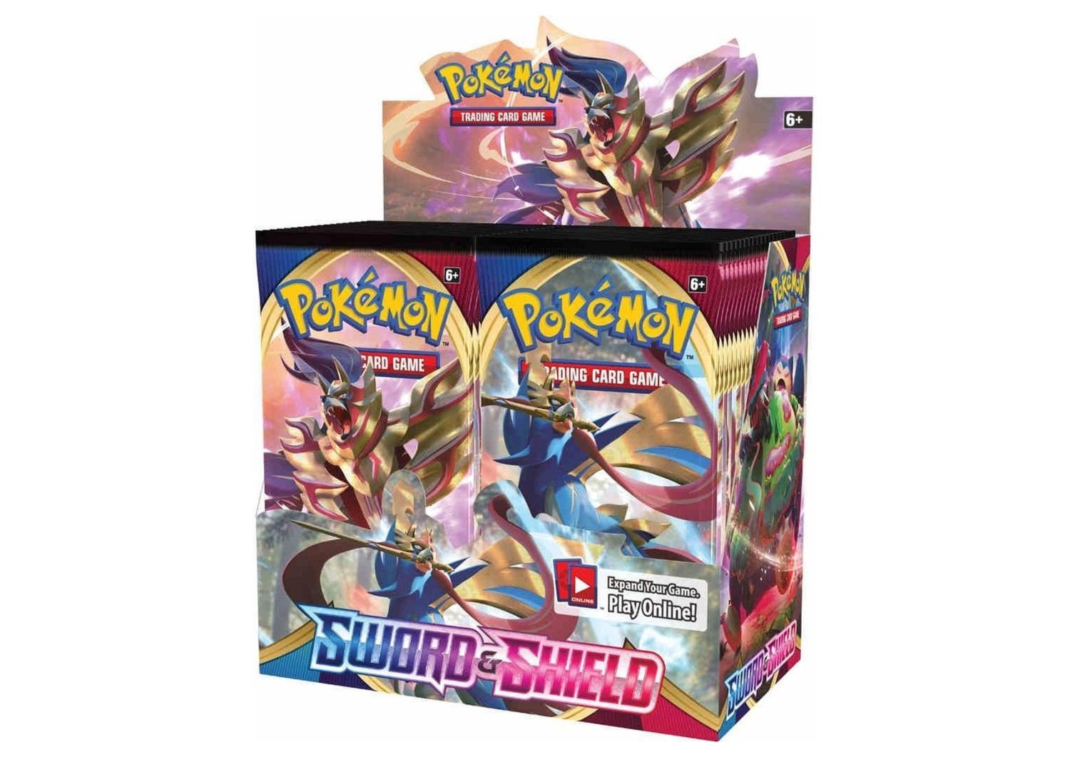 Pokémon TCG - Sword &amp; Shield - Booster Box (36 boosters) incl Acryl