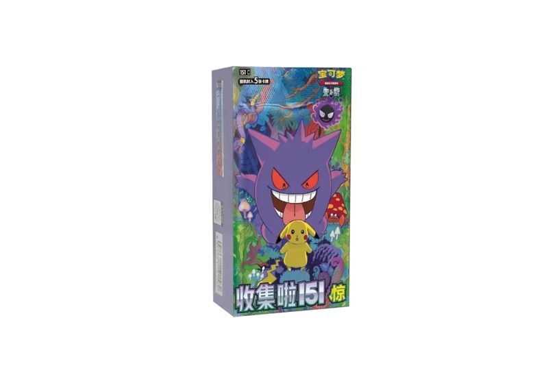 Pokemon 151C: Collect 151 Surprises  (Slim) Boosterbox