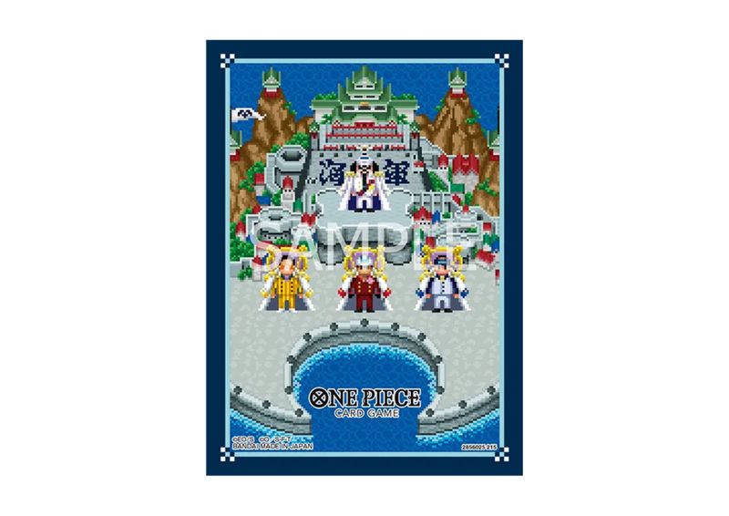 One Piece Card Game - Official Sleeves Bandai TCG+ Stores Edition Vol.15 - The Three Admirals