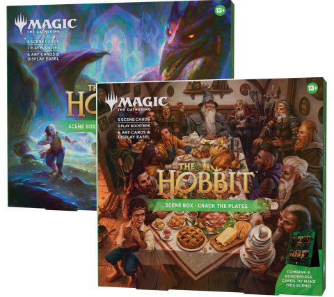 Preorder - Magic the Gathering - The Hobbit - Scene Box (set van 2 scene boxen) (incl. 6 play boosters)