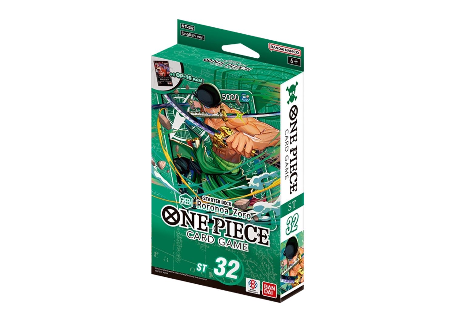 One Piece - Starter Deck - GREEN Roronoa Zoro - ST32