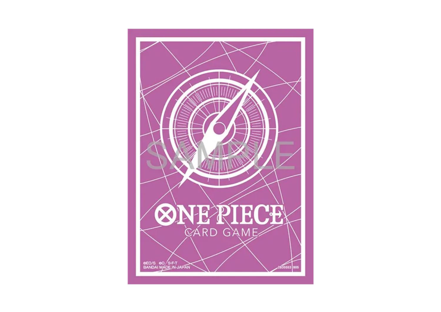 One Piece Card Game - Official Sleeves Bandai TCG+ Stores Edition Vol.13 - Standard Purple