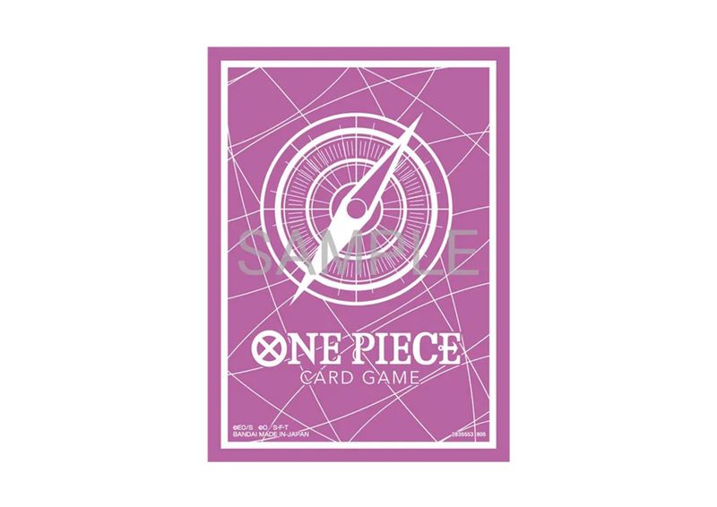 One Piece Card Game - Official Sleeves Bandai TCG+ Stores Edition Vol.13 - Standard Purple