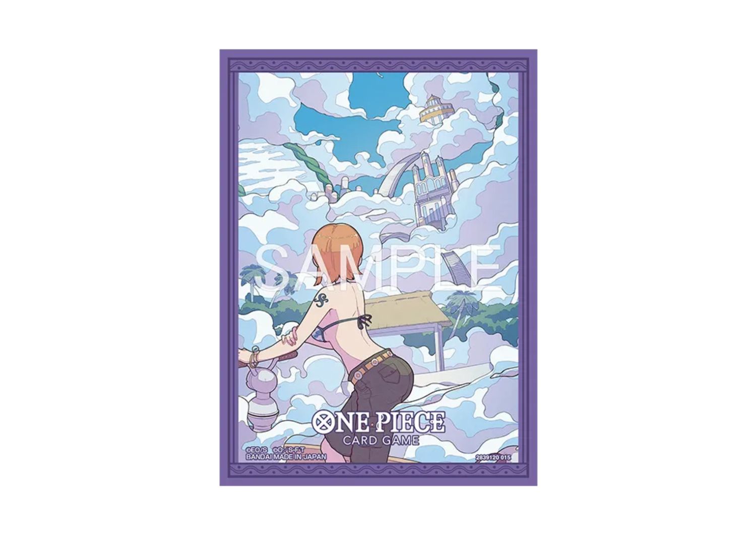 One Piece Card Game - Official Sleeves Bandai TCG+ Stores Edition Vol.7 - a Sky Island