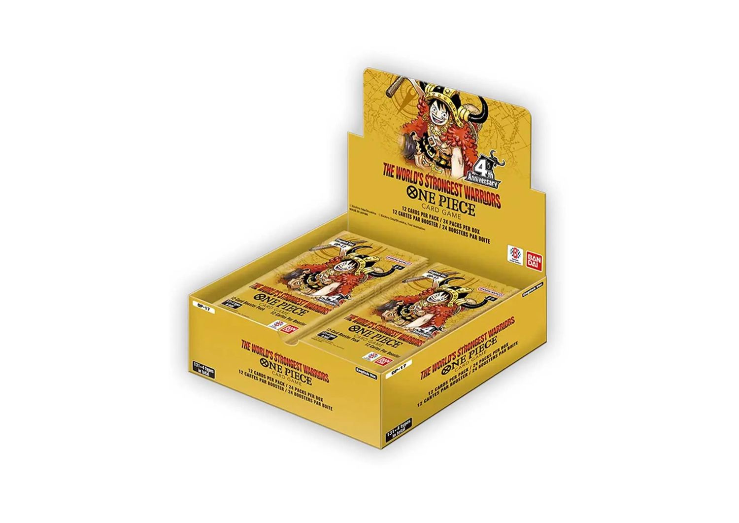 One Piece - The World's Strongest Warriors  (OP17) - Booster Box