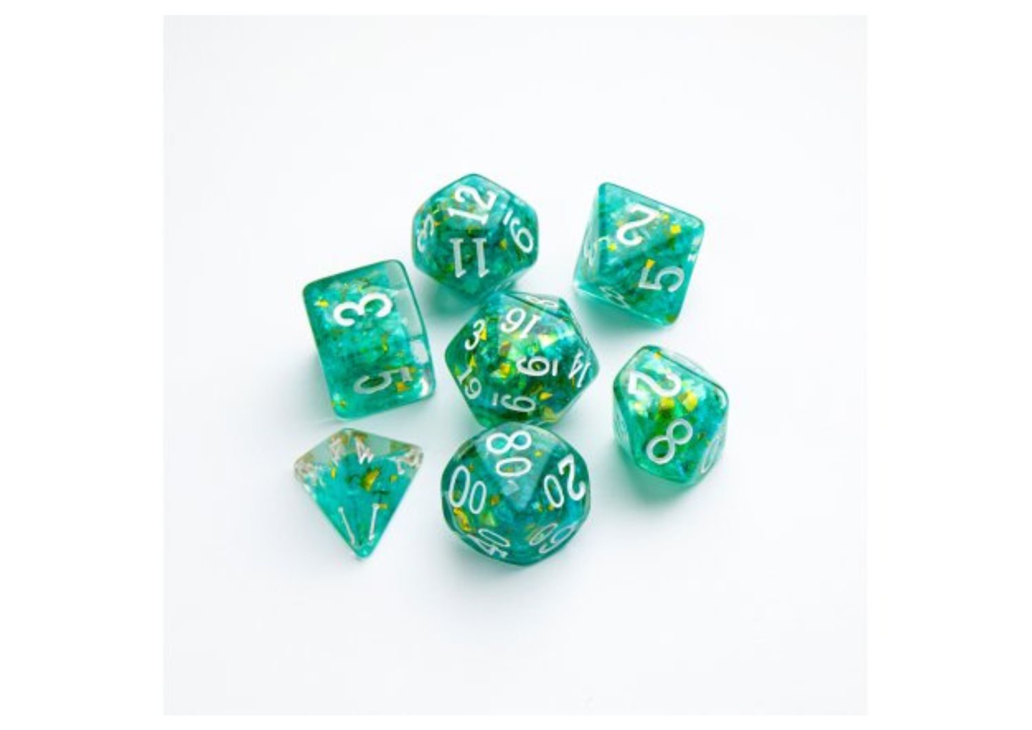 Gamegenic - Candy-like Series Mint – 7-Delige RPG Dobbelset