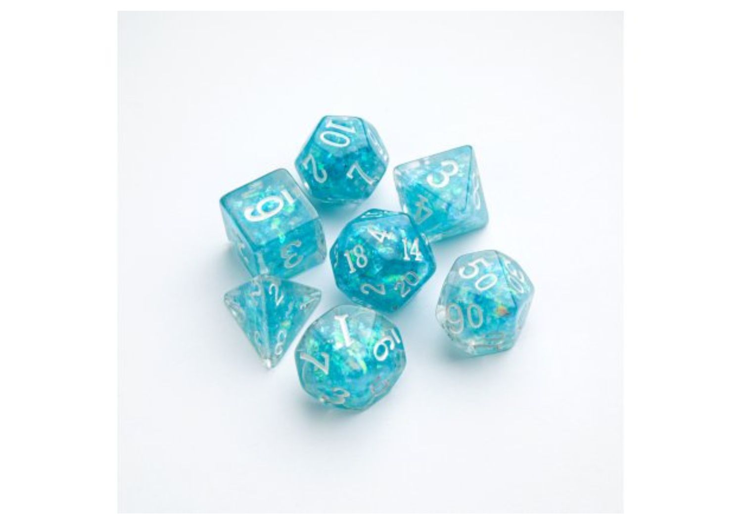 Gamegenic - Candy-like Series Blueberry – 7-Delige RPG Dobbelset