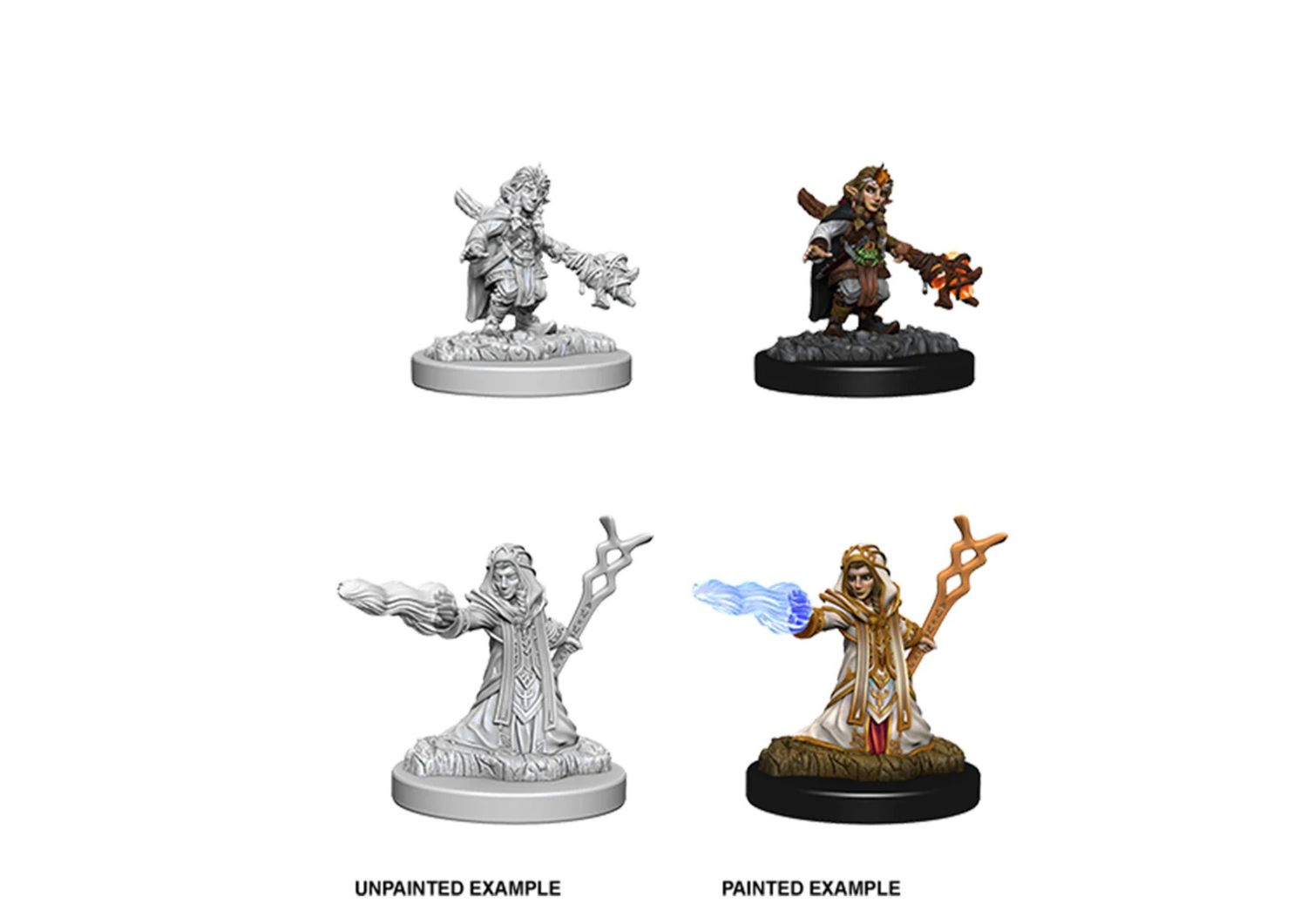 D&amp;D  - Nolzur's Marvelous Miniatures - Female Gnome Wizard (schaal 1:25)