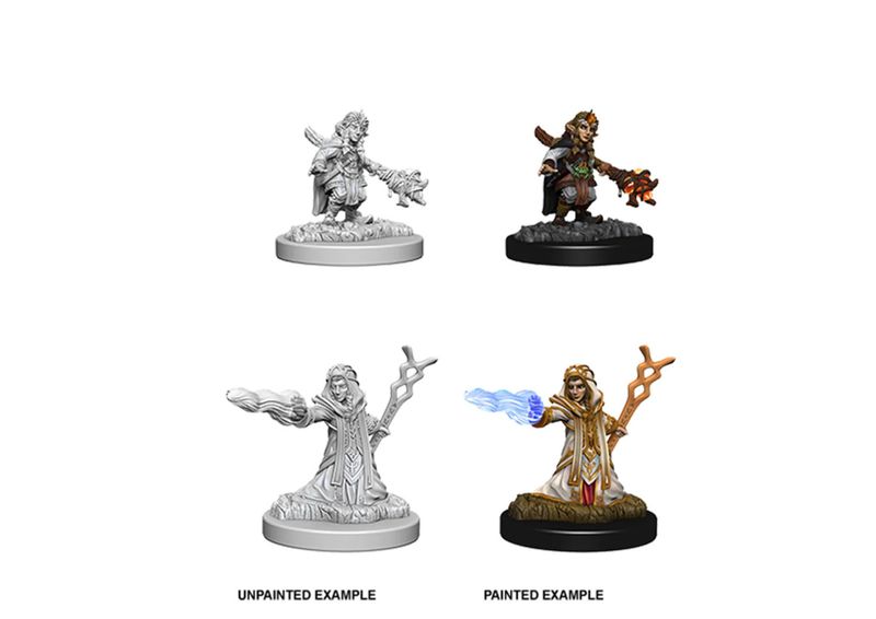 D&D  - Nolzur's Marvelous Miniatures - Female Gnome Wizard (schaal 1:25)