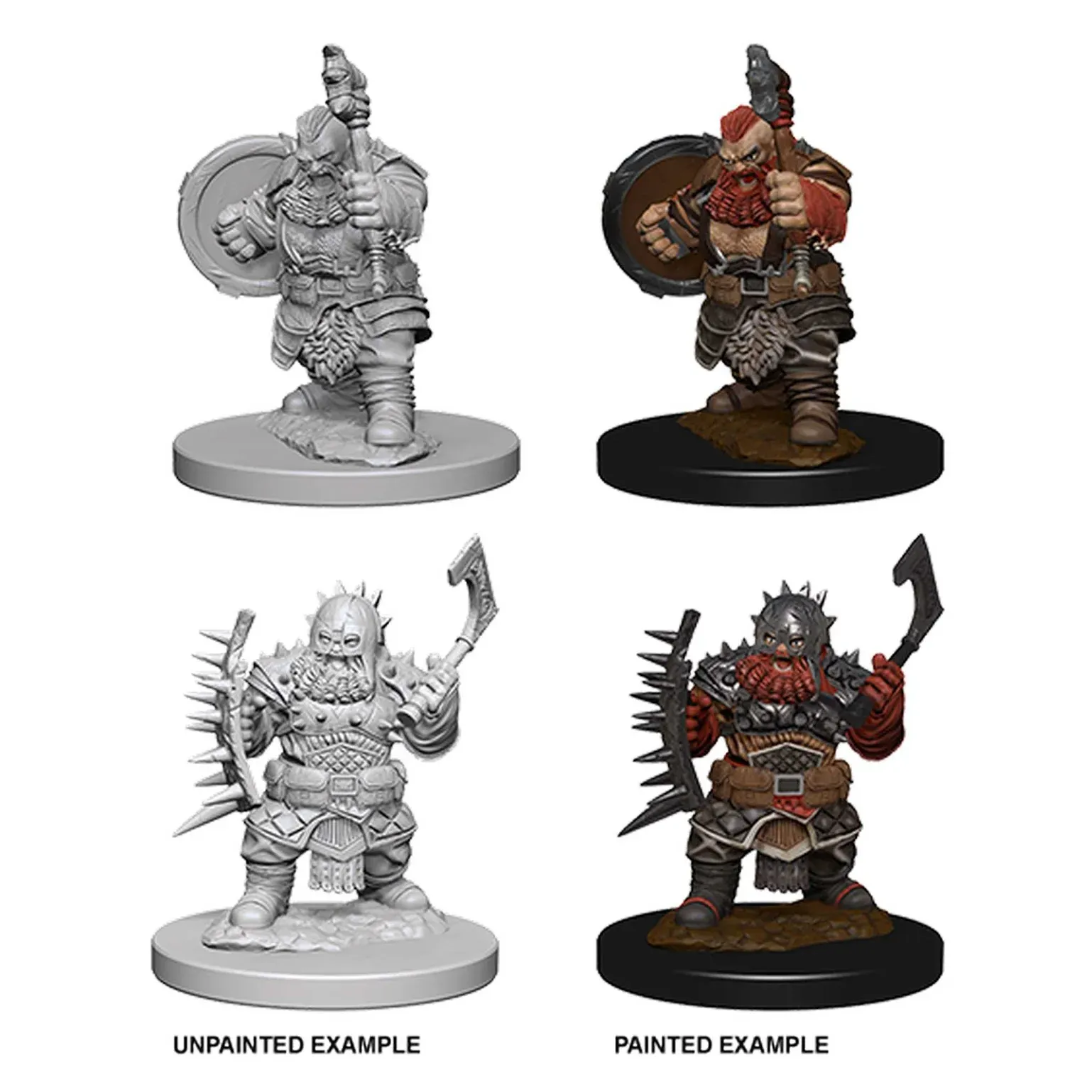 Pathfinder - Battles Deep Cuts - Dwarf Male Barbarian (schaal 1:25)