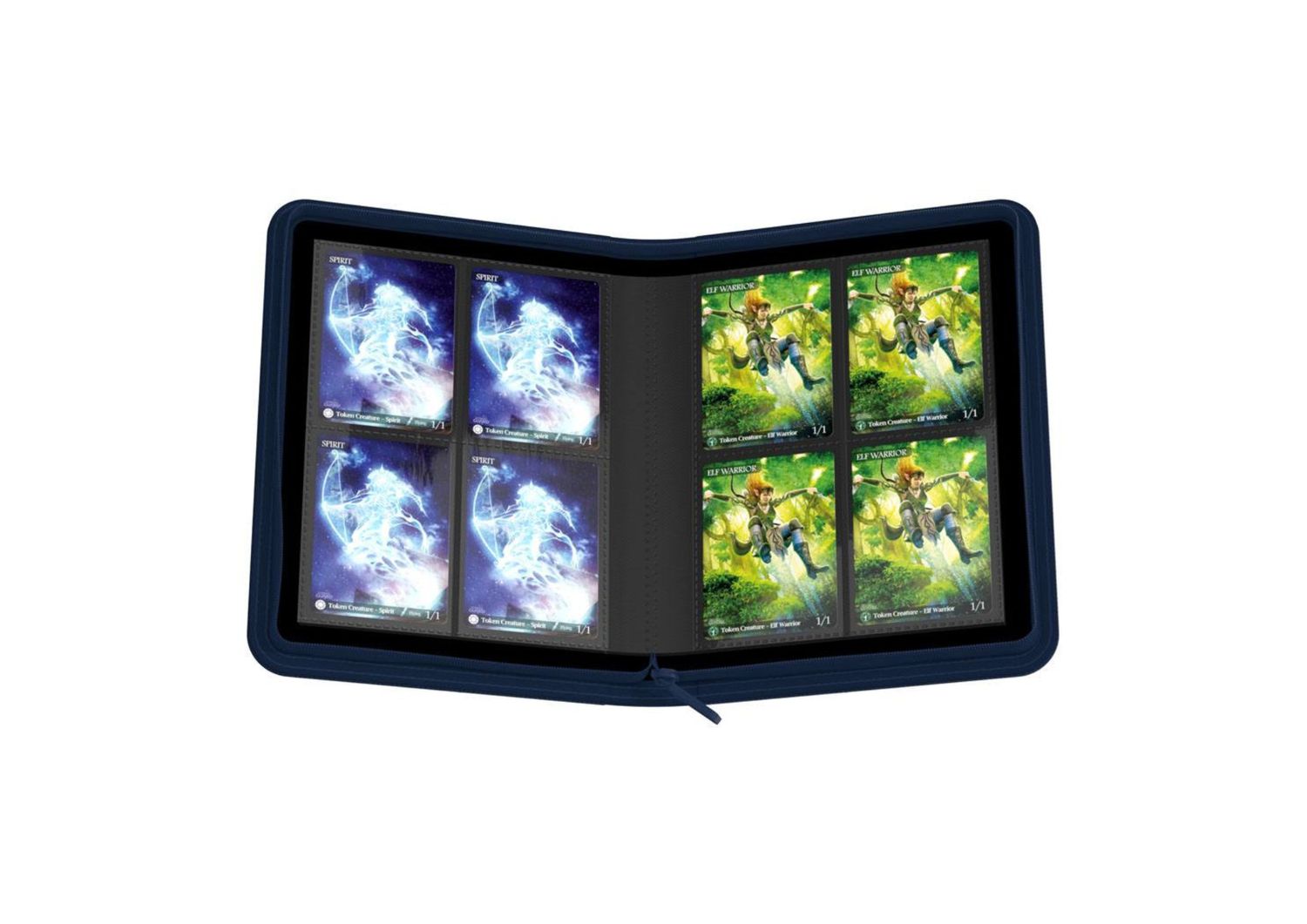 Ultimate Guard - Zipfolio 160 8-Pocket XenoSkin – Blauw