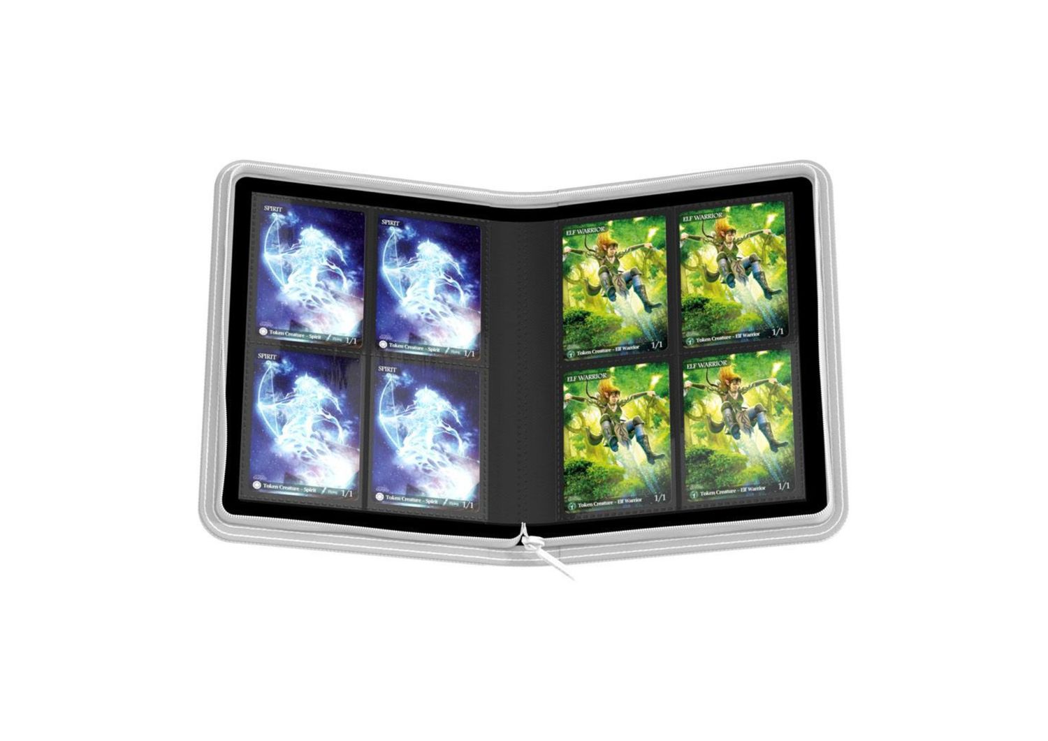 Ultimate Guard - Zipfolio 160 8-Pocket XenoSkin – Wit