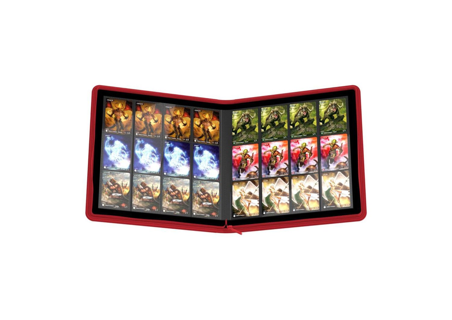 Ultimate Guard - Zipfolio 480 24-Pocket XenoSkin – Rood