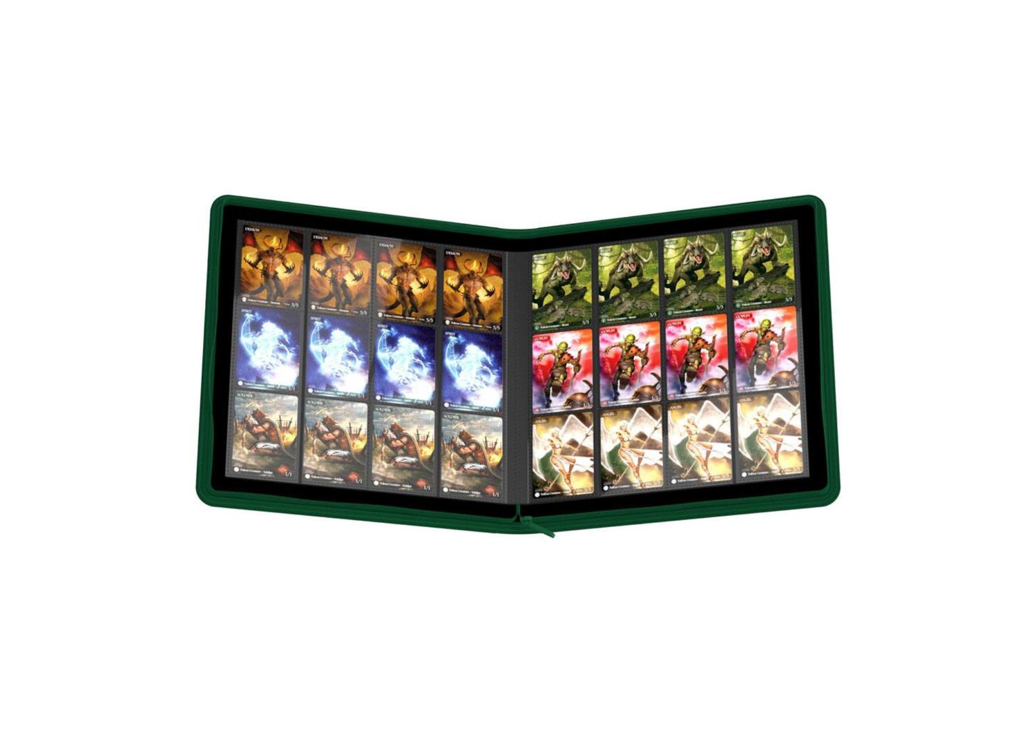 Ultimate Guard - Zipfolio 480 24-Pocket XenoSkin – Groen
