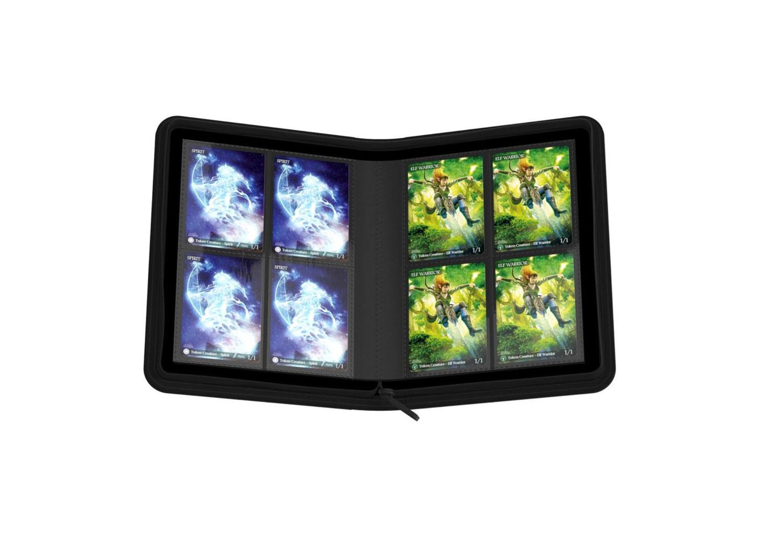 Ultimate Guard - Zipfolio 160 8-Pocket XenoSkin – Zwart