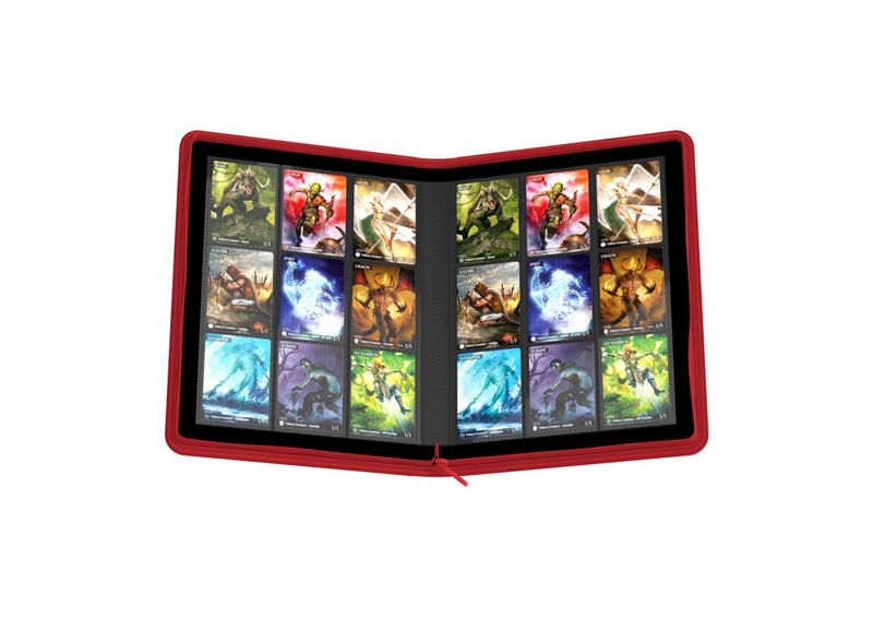 Ultimate Guard - Zipfolio 360 18-Pocket XenoSkin – Rood