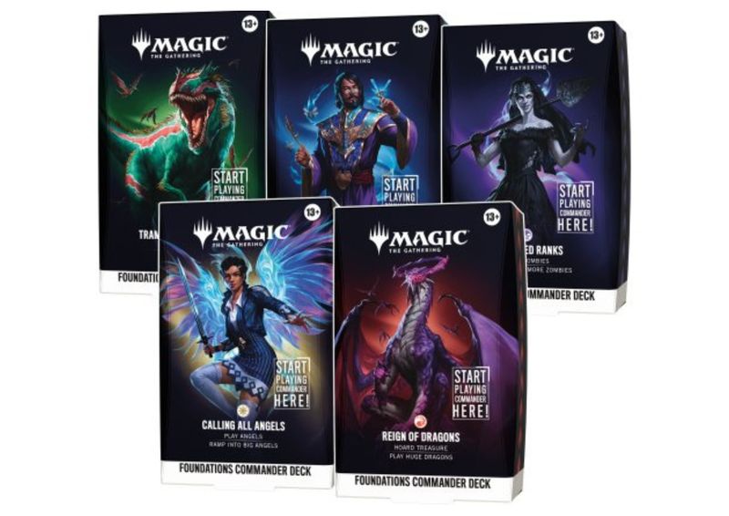Pre Order - Magic: The Gathering - Foundations Commander - Deck Set