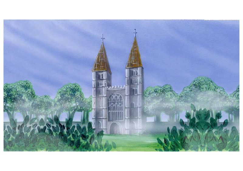 The tabernacle at pendrell vale Playmat signed and altered