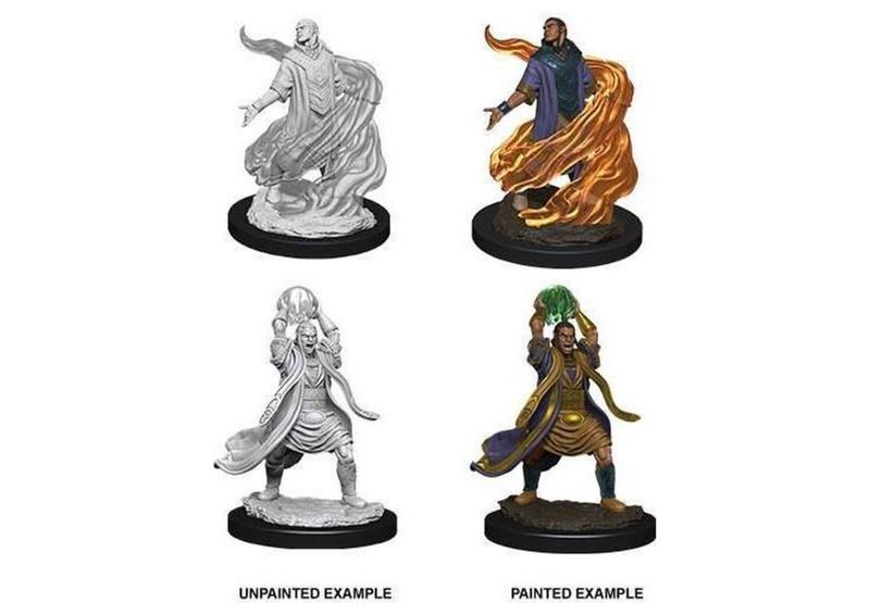 D&D  - Nolzur's Marvelous Miniatures - Male Elf Sorcerer  (schaal 1:25)