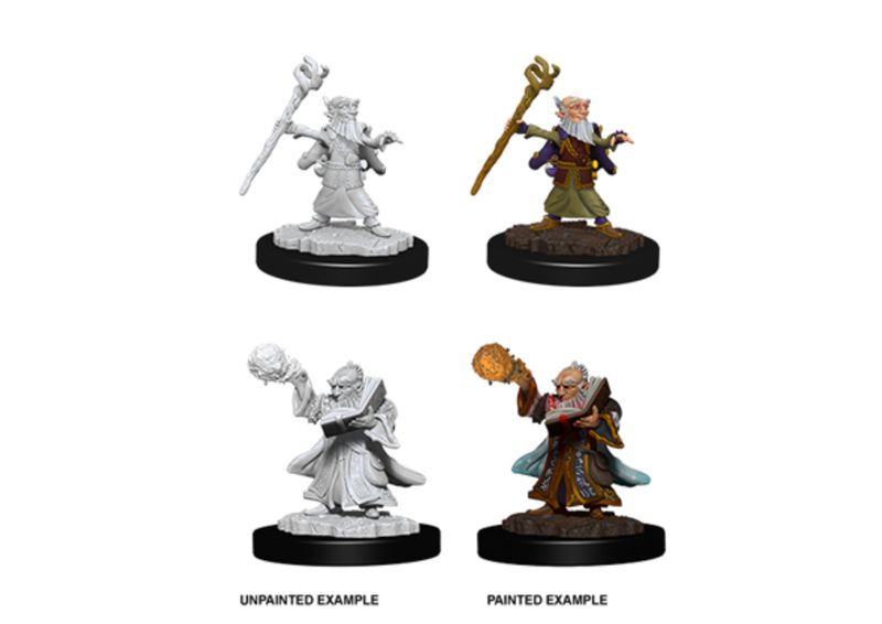 D&D  - Nolzur's Marvelous Miniatures - Male Gnome Wizard  (schaal 1:25)