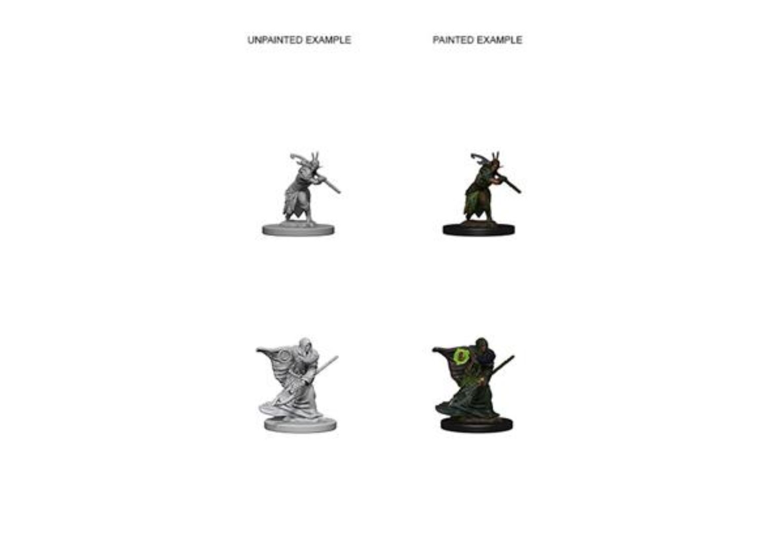 D&D - Nolzur's Marvelous Miniatures - Elf Male Druid (schaal 1:25) D&D - Nolzur's Marvelous Miniatures - Elf Male Druid (schaal 1:25)