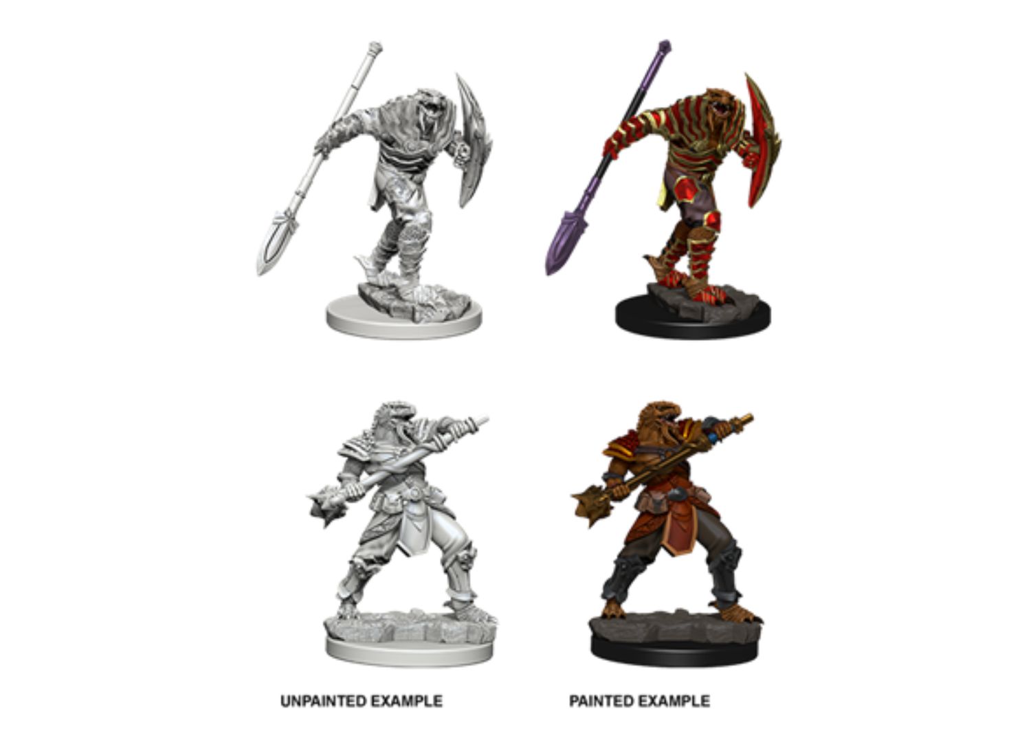 D&D - Nolzur's Marvelous Miniatures - Dragonborn Male Fighter with Spear (schaal 1:25) D&D - Nolzur's Marvelous Miniatures - Dragonborn Male Fighter with Spear (schaal 1:25)