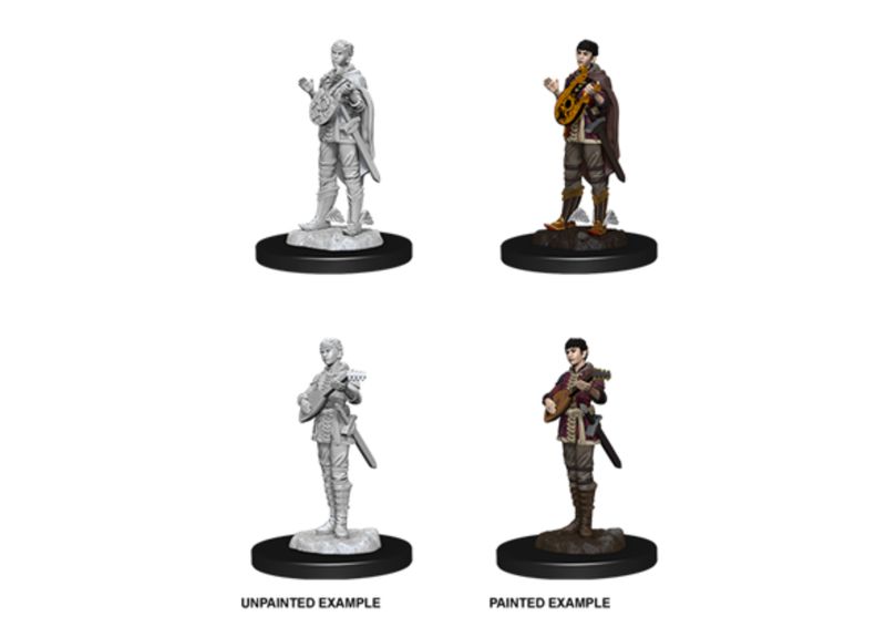 D&D - Nolzur's Marvelous Miniatures - Female Half Elf Bard (schaal 1:25)