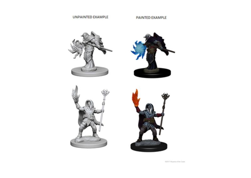 D&D  - Nolzur's Marvelous Miniatures - Elf Male Wizard (schaal 1:25)