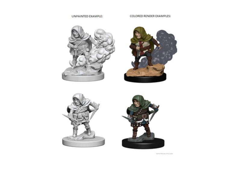 D&D - Nolzur's Marvelous Miniatures - Halfling Male Rogue (schaal 1:25)