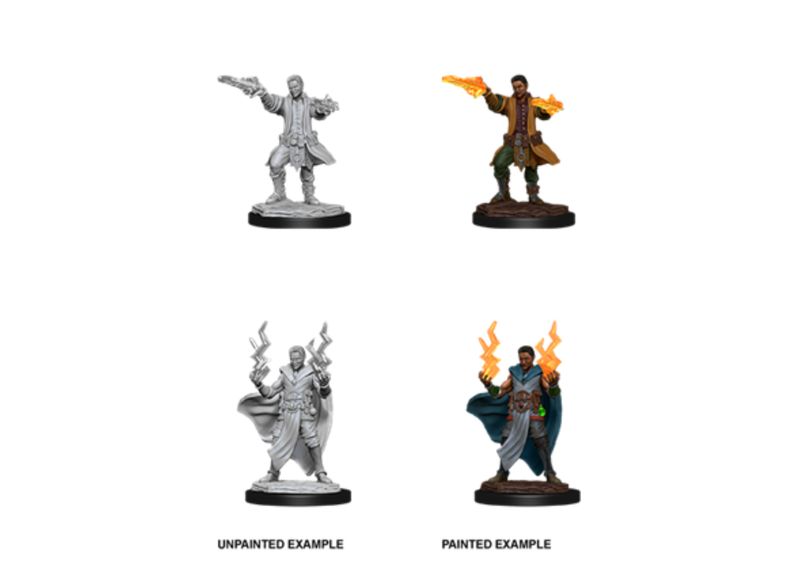 D&D  - Nolzur's Marvelous Miniatures - Male Human Sorcerer (schaal 1:25)