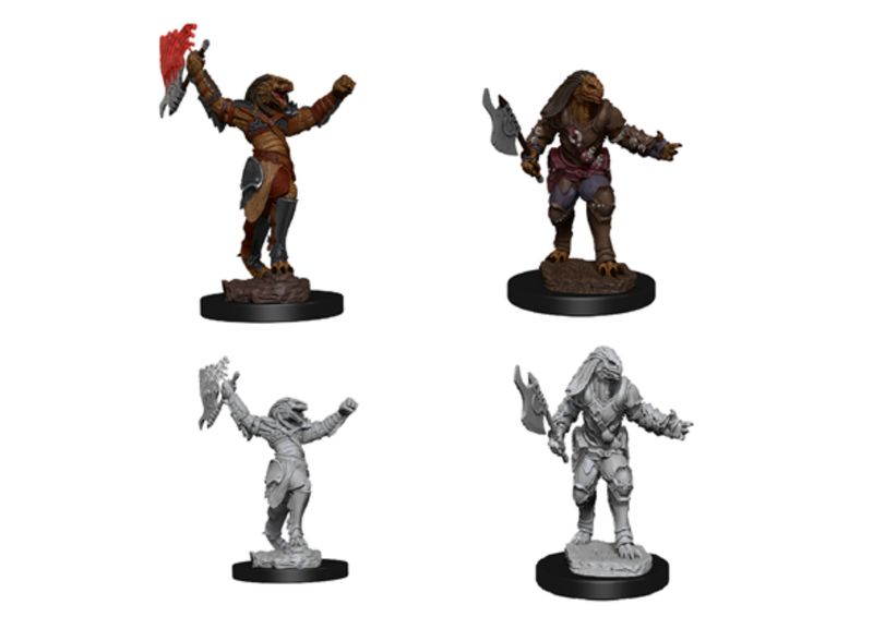 D&D  - Nolzur's Marvelous Miniatures - Female Dragonborn Fighter (schaal 1:25)