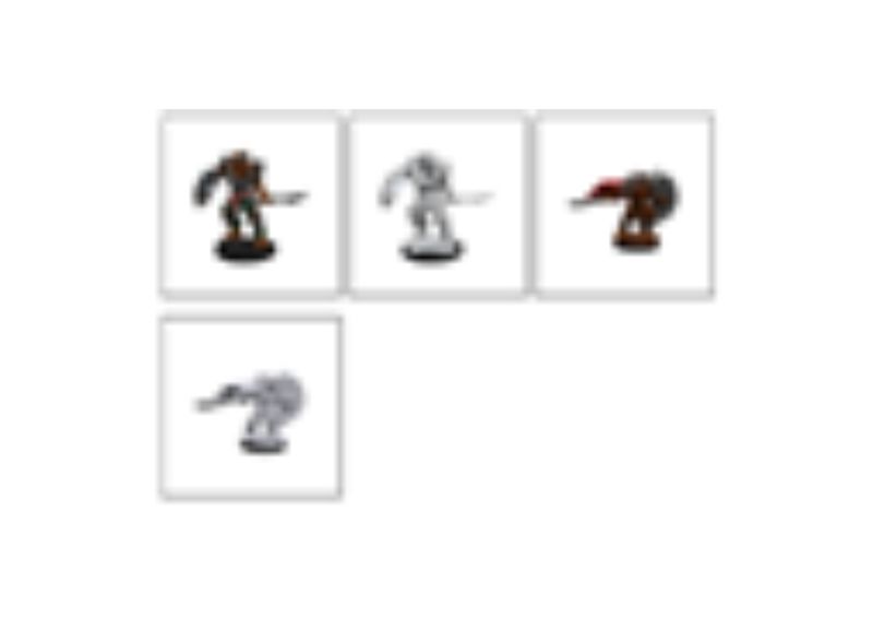 D&D  - Nolzur's Marvelous Miniatures - Dragonborn Fighter Male  (schaal 1:25)