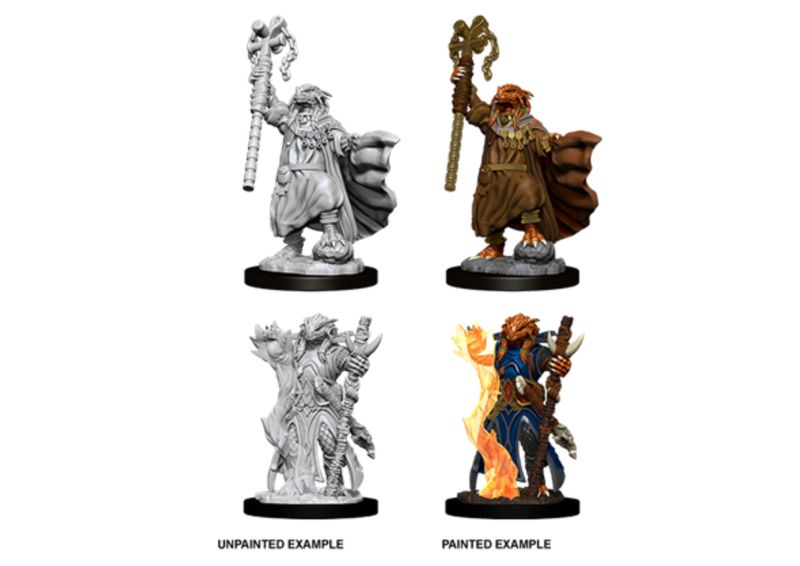 D&D  - Nolzur's Marvelous Miniatures - Female Dragonborn Sorcerer (schaal 1:25)