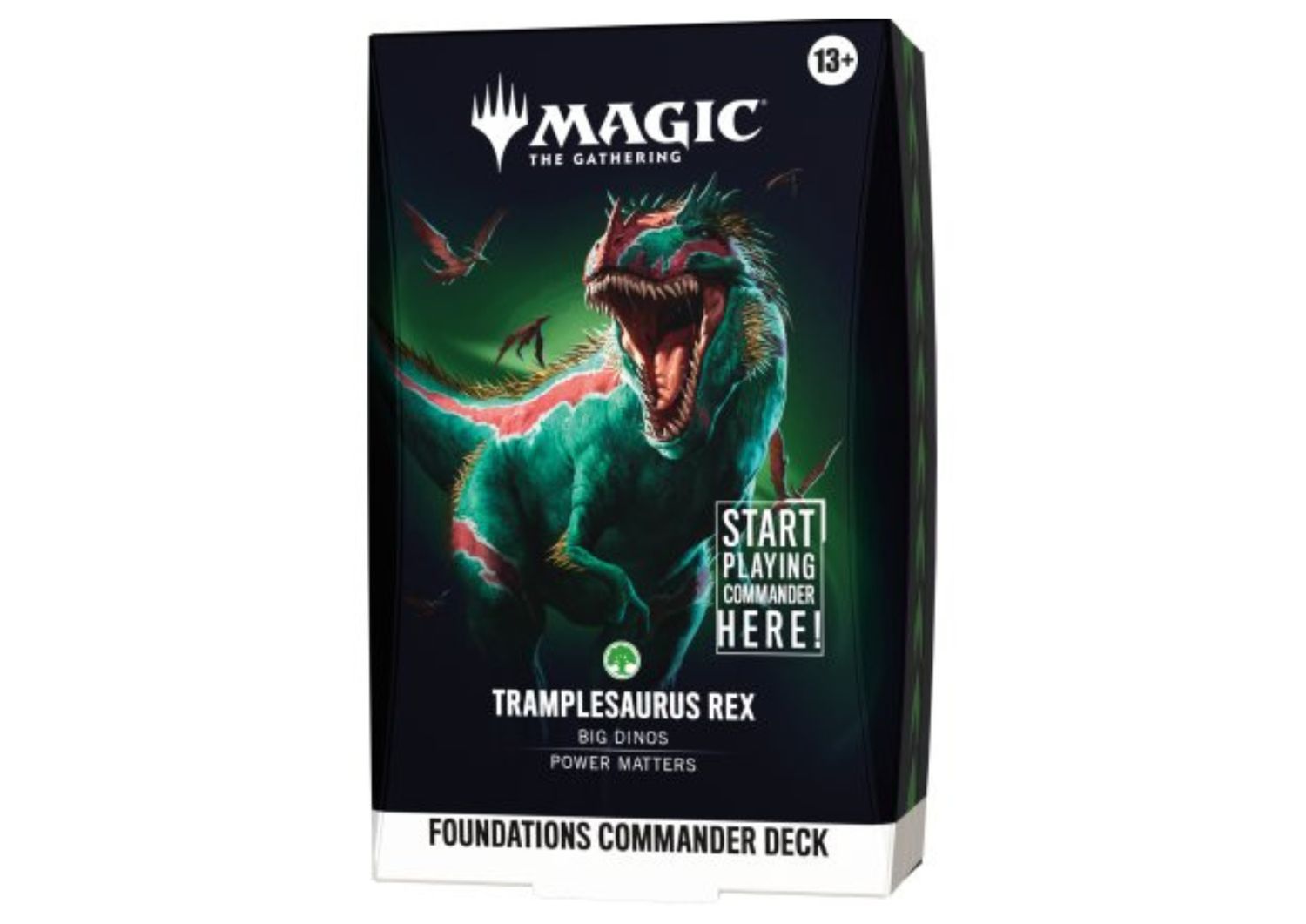 Magic: The Gathering - Foundations - Commander Deck: Tramplesaurus Rex Magic: The Gathering - Foundations - Commander Deck: Tramplesaurus Rex
