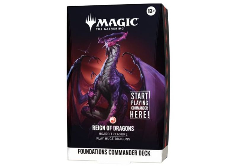 Magic: The Gathering - Foundations - Commander Deck: Reign of Dragons