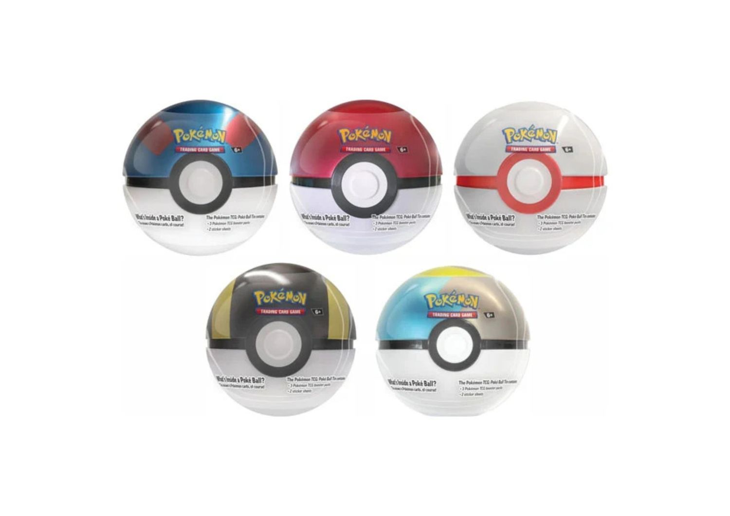 Pokeball Tin (Random Art) B26